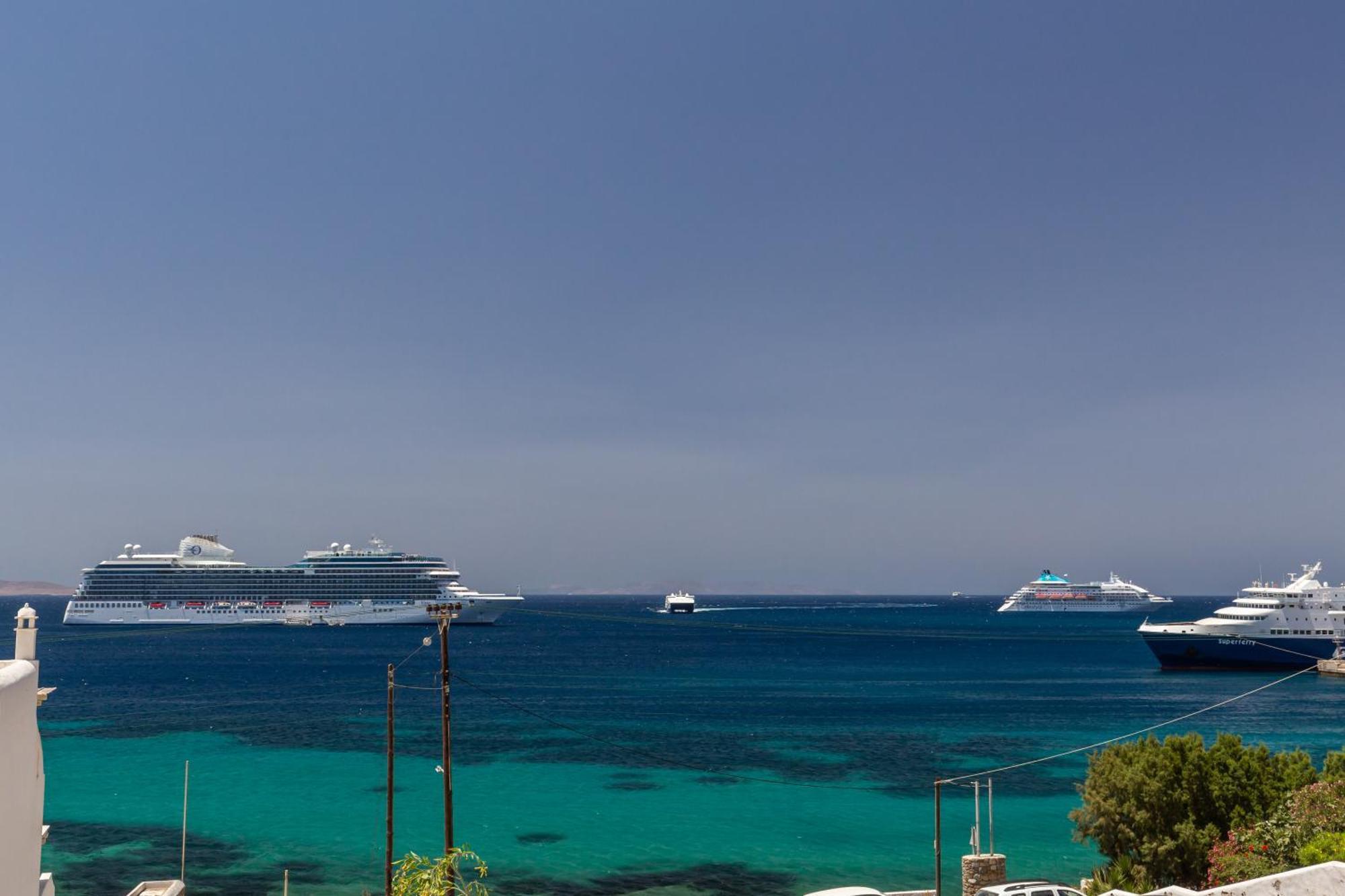 Namaste Boutique Apartments Mykonos Tourlos Bagian luar foto