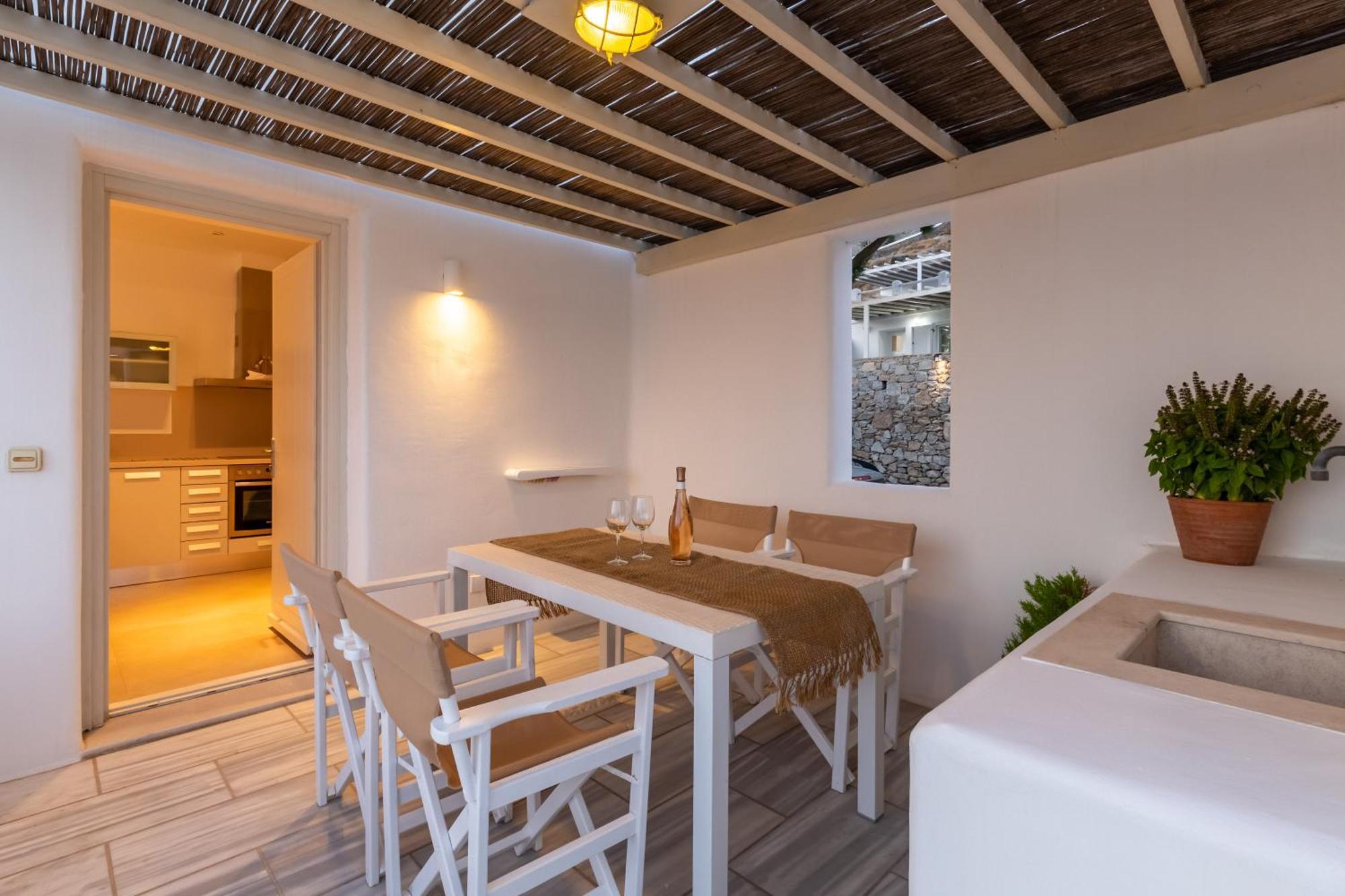 Namaste Boutique Apartments Mykonos Tourlos Bagian luar foto